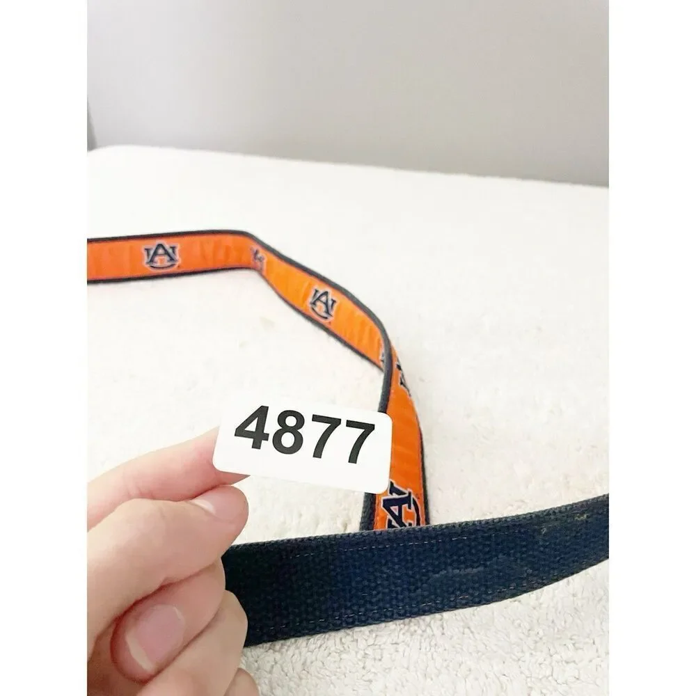 Moonshine Aubrun University Orange Belt Preppy Large Canvas Logo College